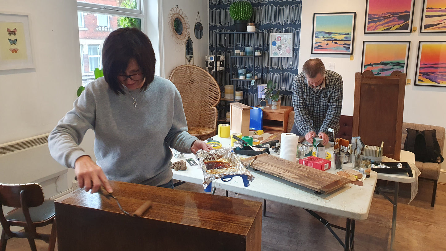 FURNITURE UPCYCLING: Learn to Restore & Restyle Vintage Wood
